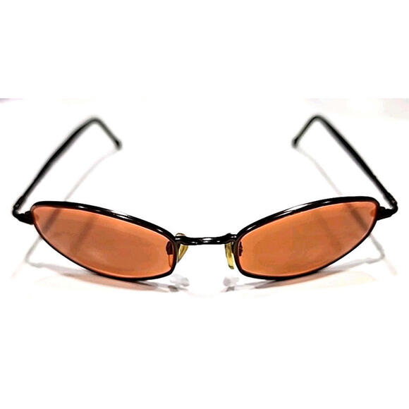 REVO 3012 081-Y1 H2O Photo Small Brown Metal Rectangular Sunglasses 51-19 135 - Picture 2 of 10